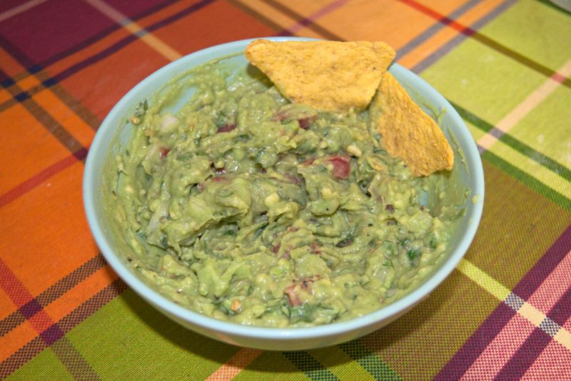 fresh guacamole